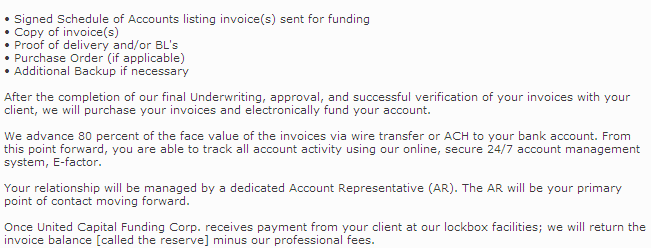Accounts Receivable Factoring